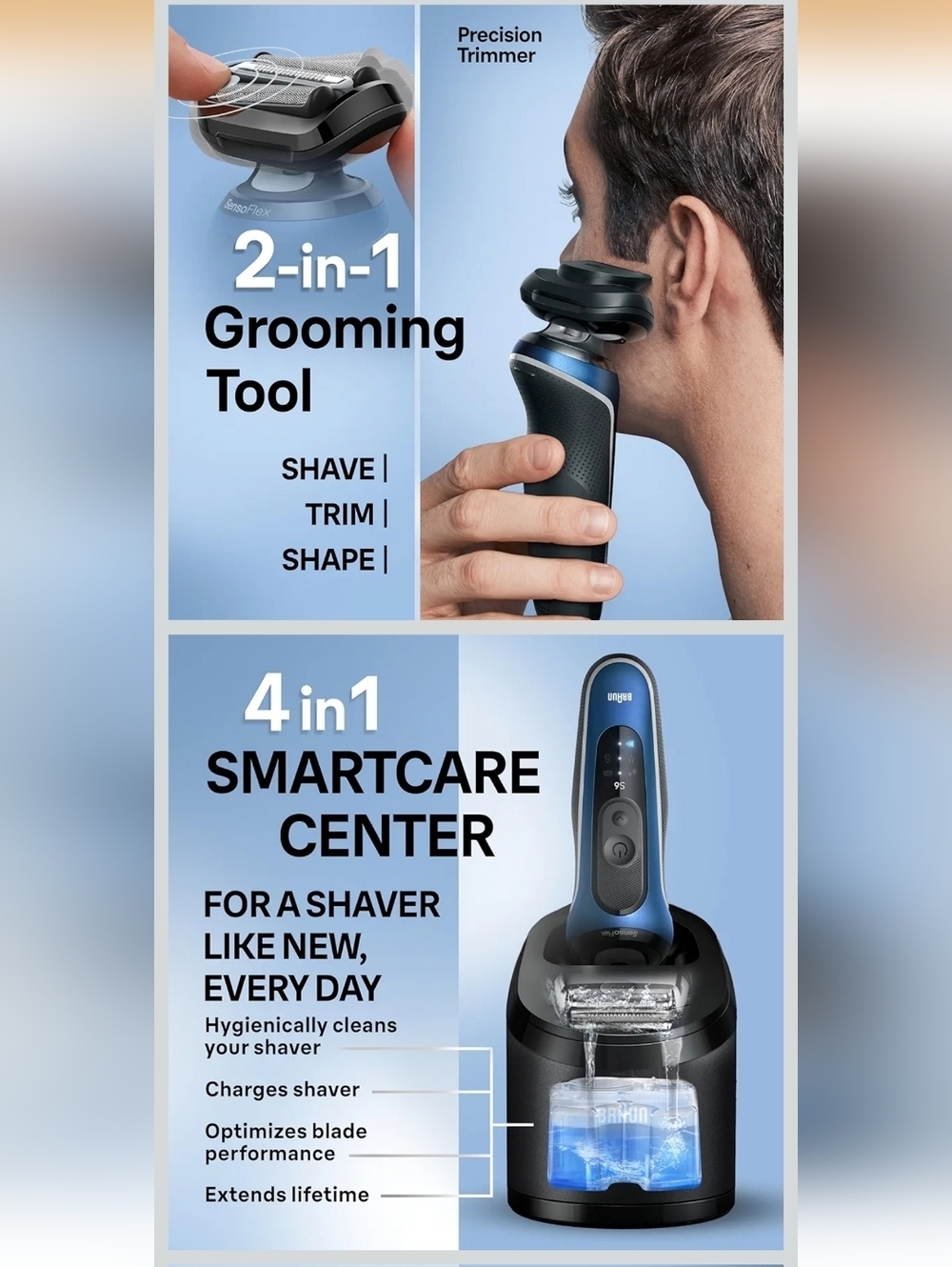 Braun Electric Shaver for Men, Series - Picture 5 of 7